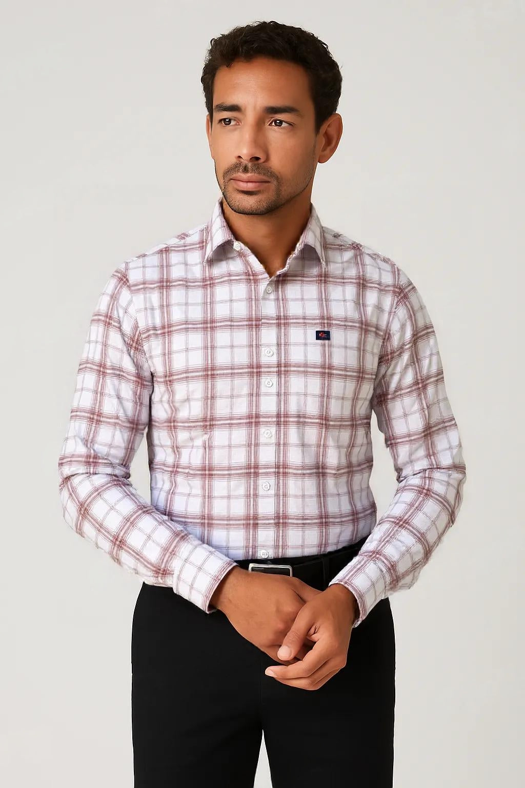 Poly Cotton Chex Shirt #41910