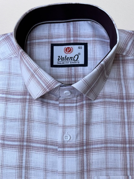 Poly Cotton Chex Shirt #41910