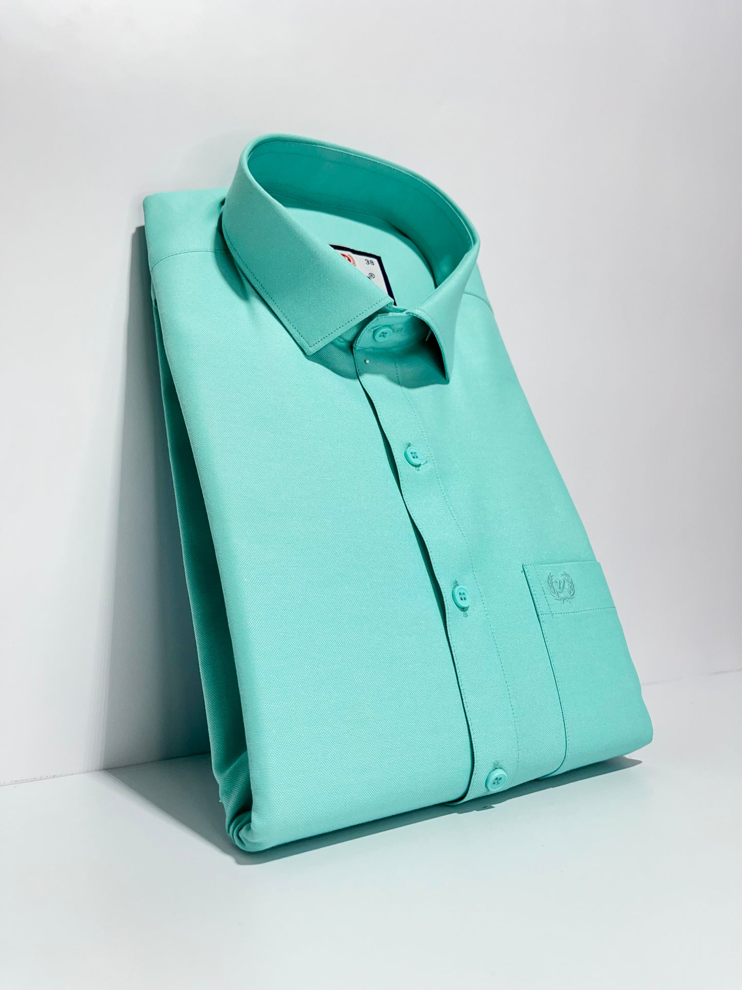 Solid Oxford Cotton Fabric Shirt #21355/2