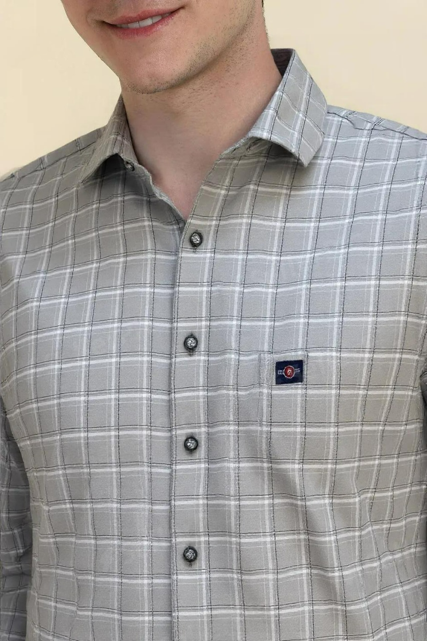 Poly Cotton Chex Shirt #41918
