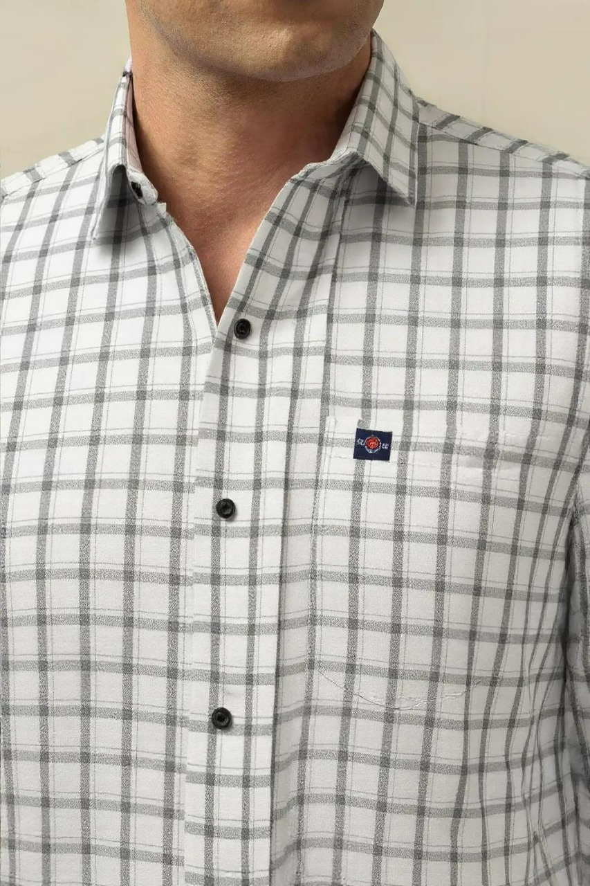Poly Cotton Chex Shirt #41919