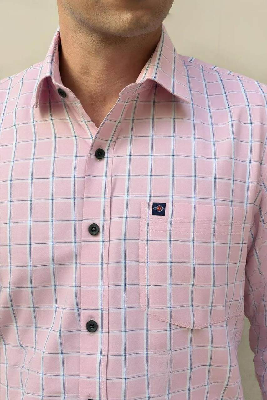 Poly-cotton Chex Shirt #41770