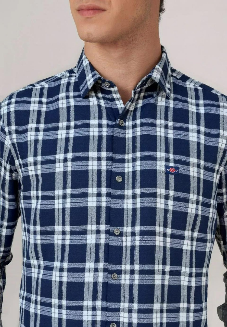 Cotton Chex Shirt #41890