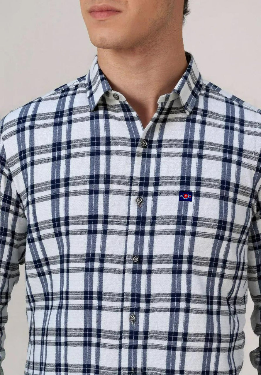 Cotton Chex Shirt #41890