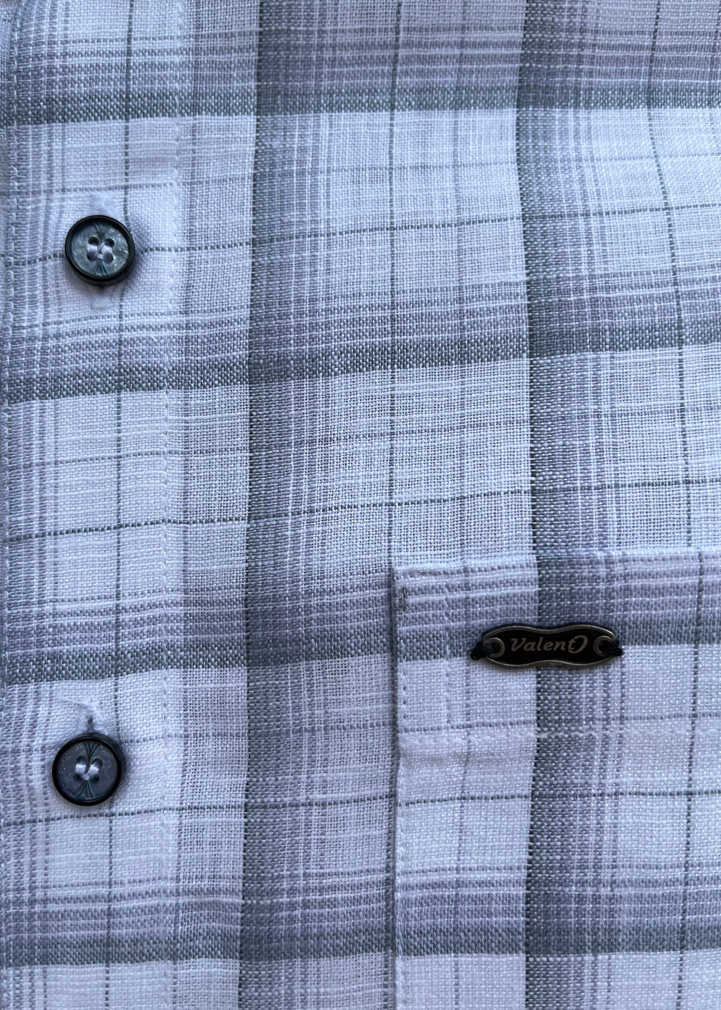Poly-cotton Chex Shirt #41961