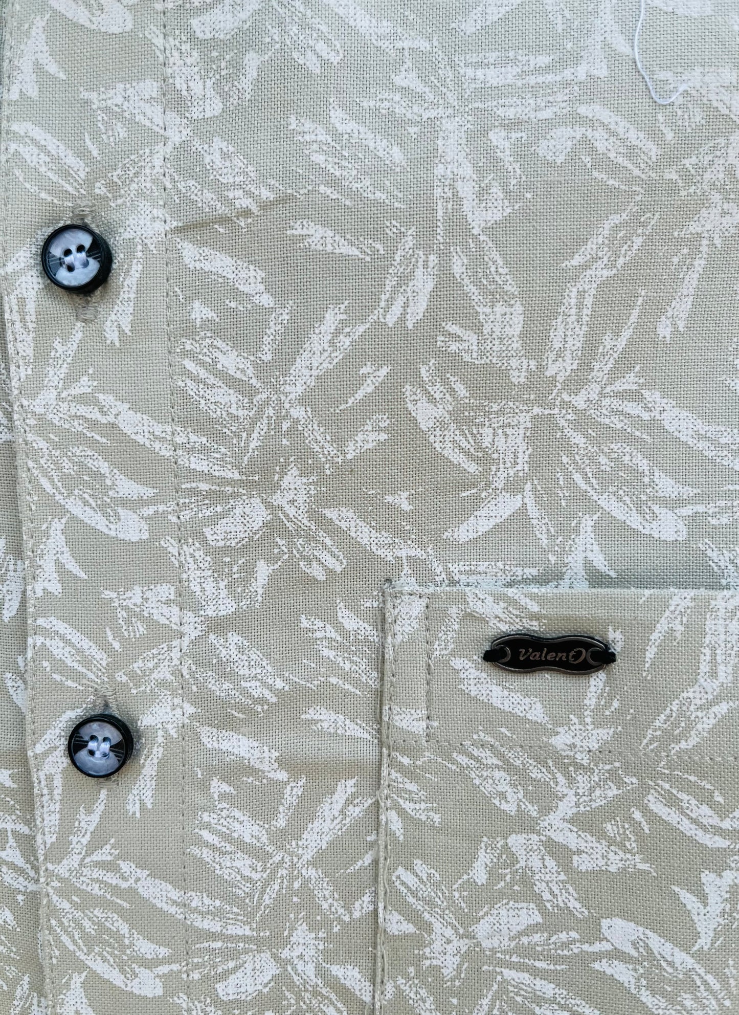 Cotton Satin Printed Shirt #11926