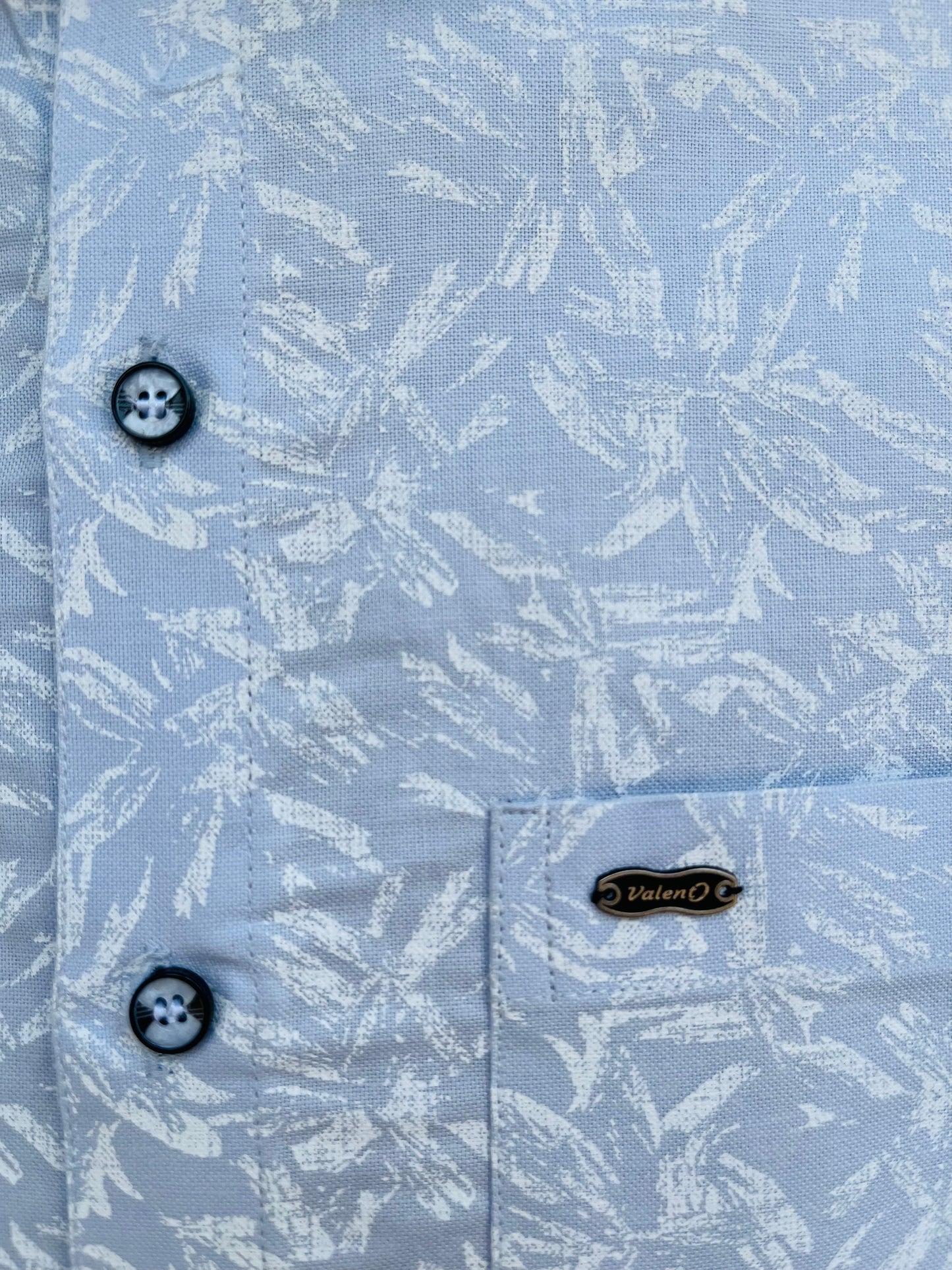 Cotton Satin Printed Shirt #11926