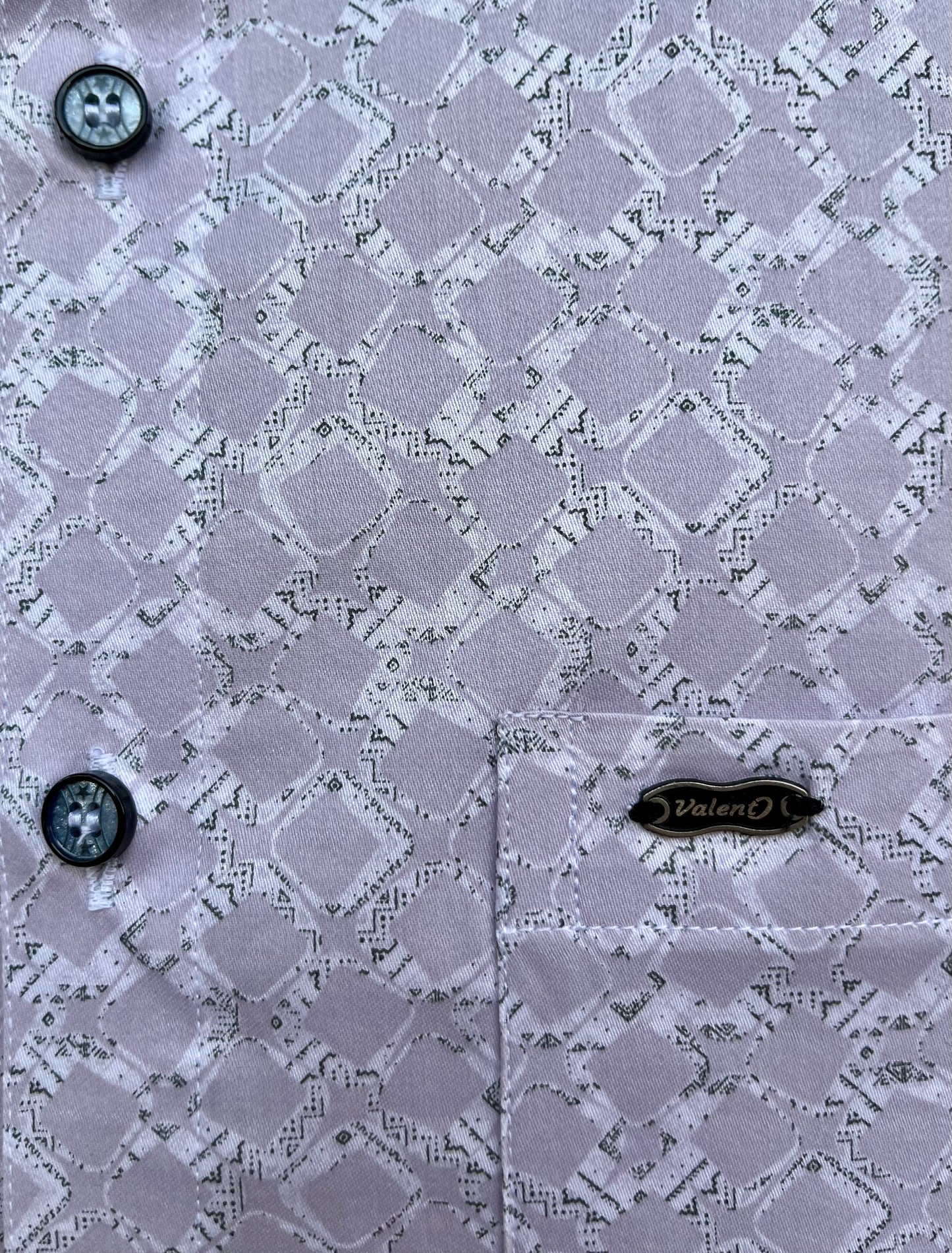 Satin Fine Printed Shirt #11972