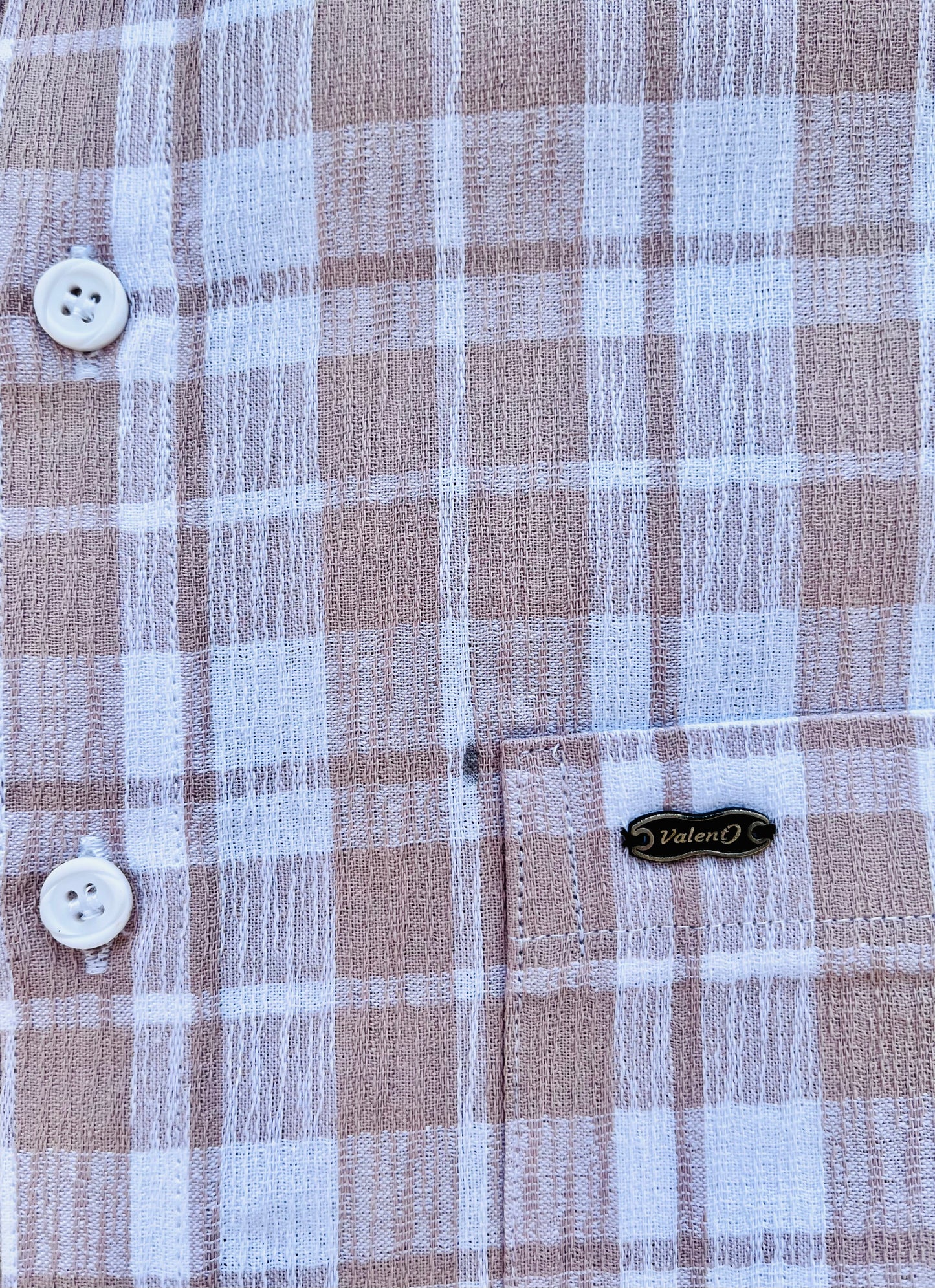 100% Cotton Chex Shirt #41968