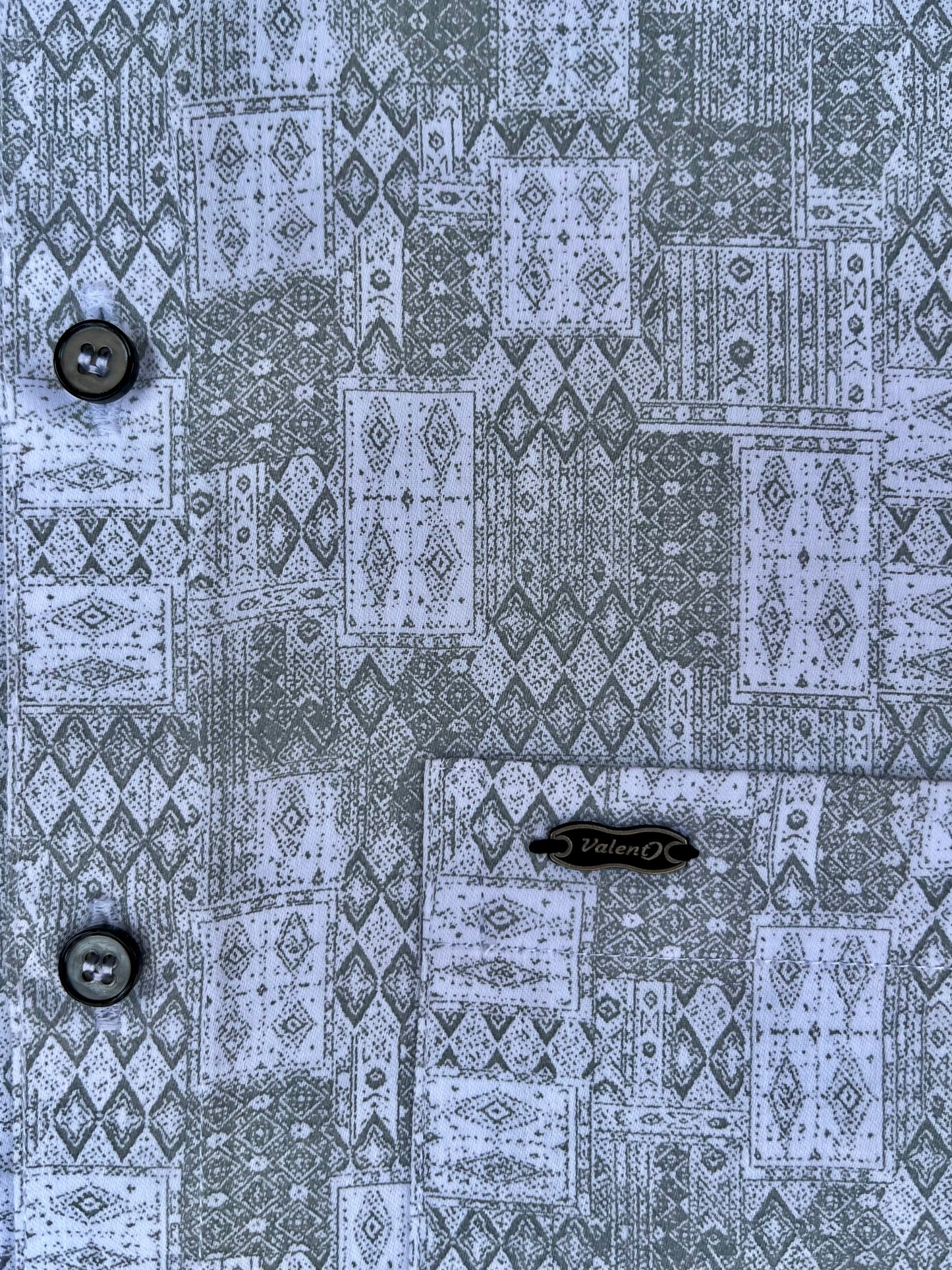 Satin Fine Printed Shirt #11944