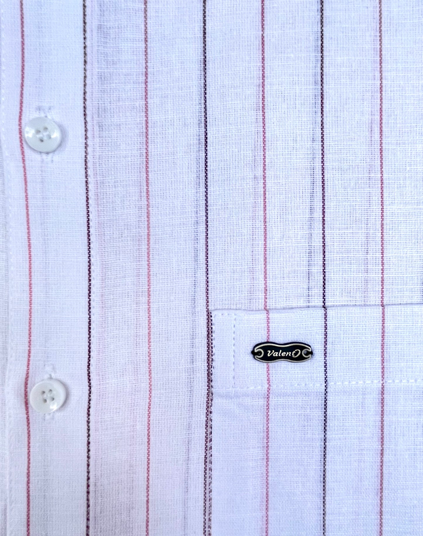 Linen Base Striped Shirt #61914