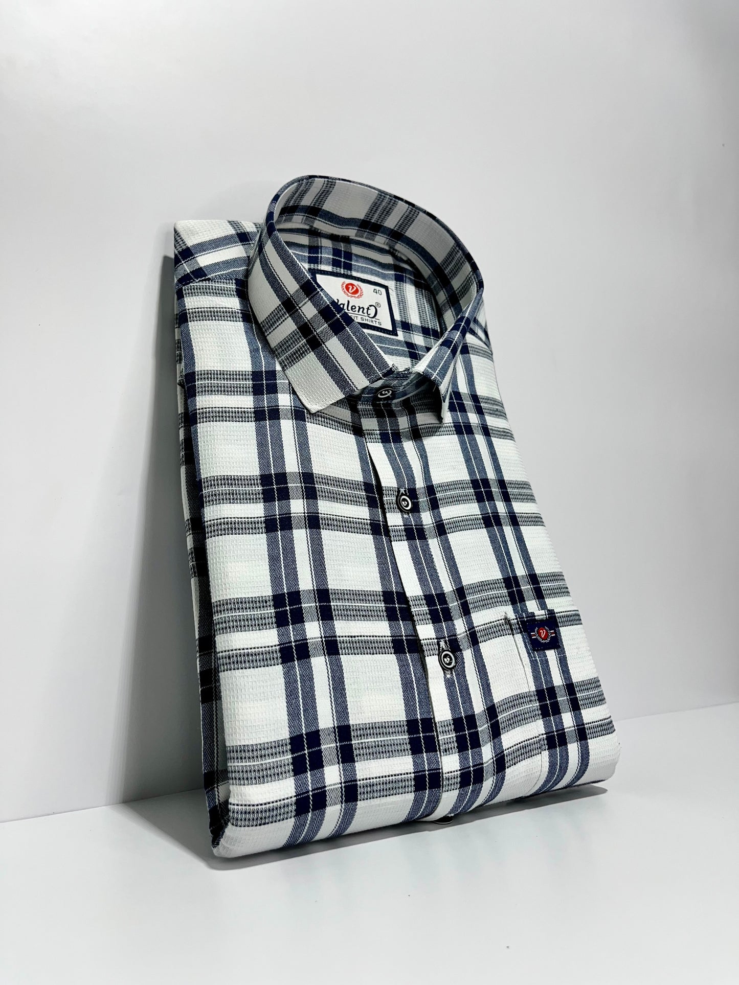 Cotton Chex Shirt #41890