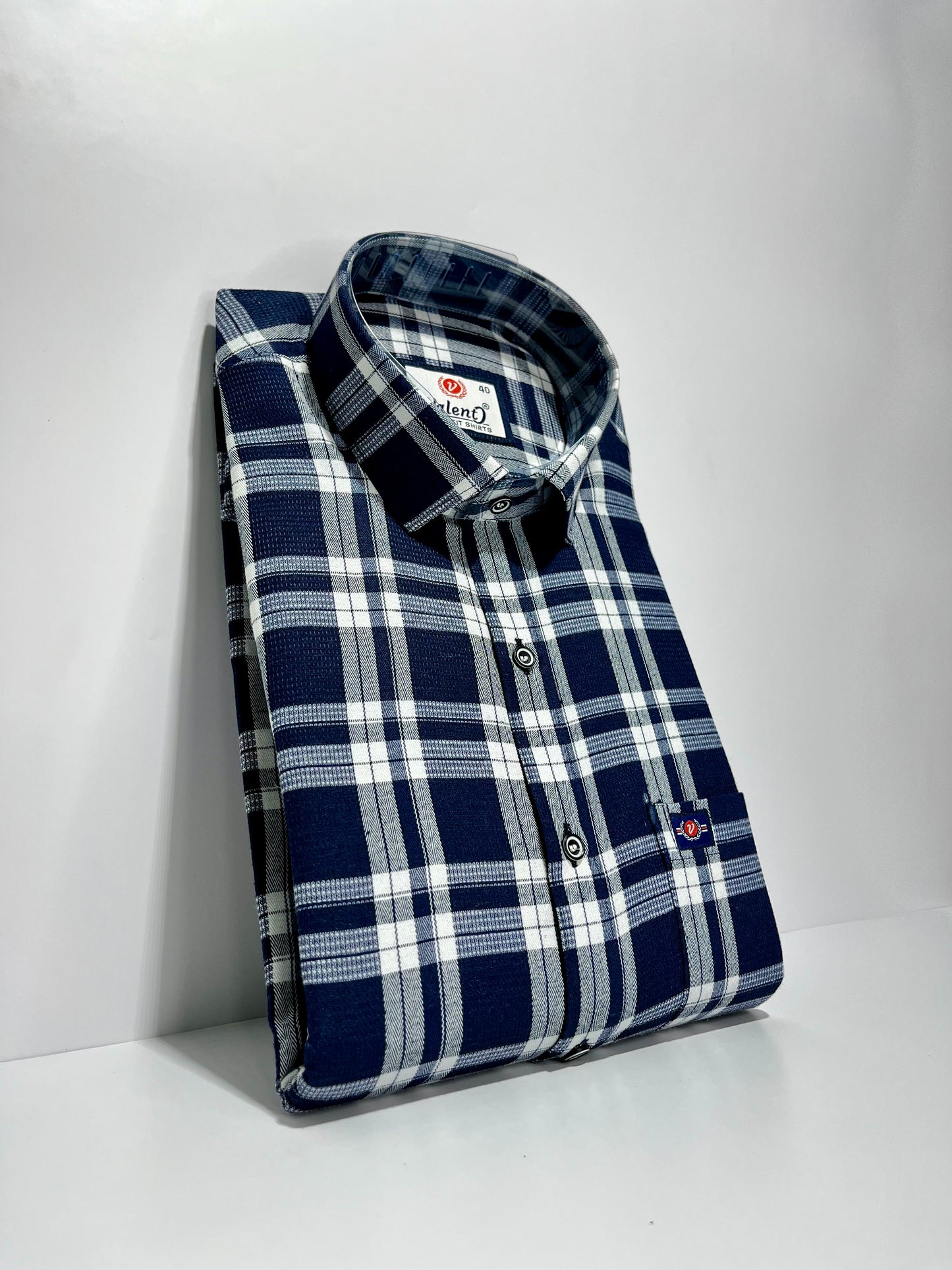 Cotton Chex Shirt #41890