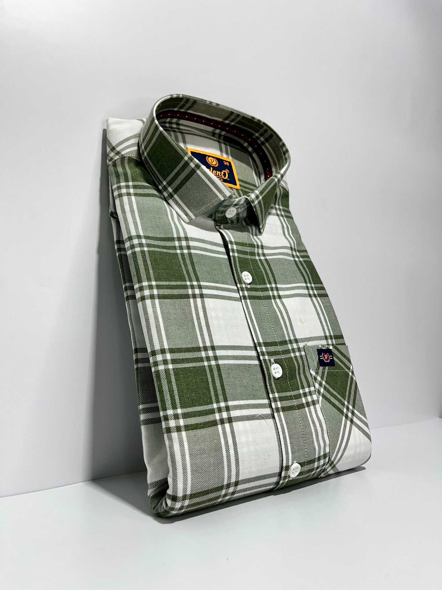Cotton Chex Shirt #41279
