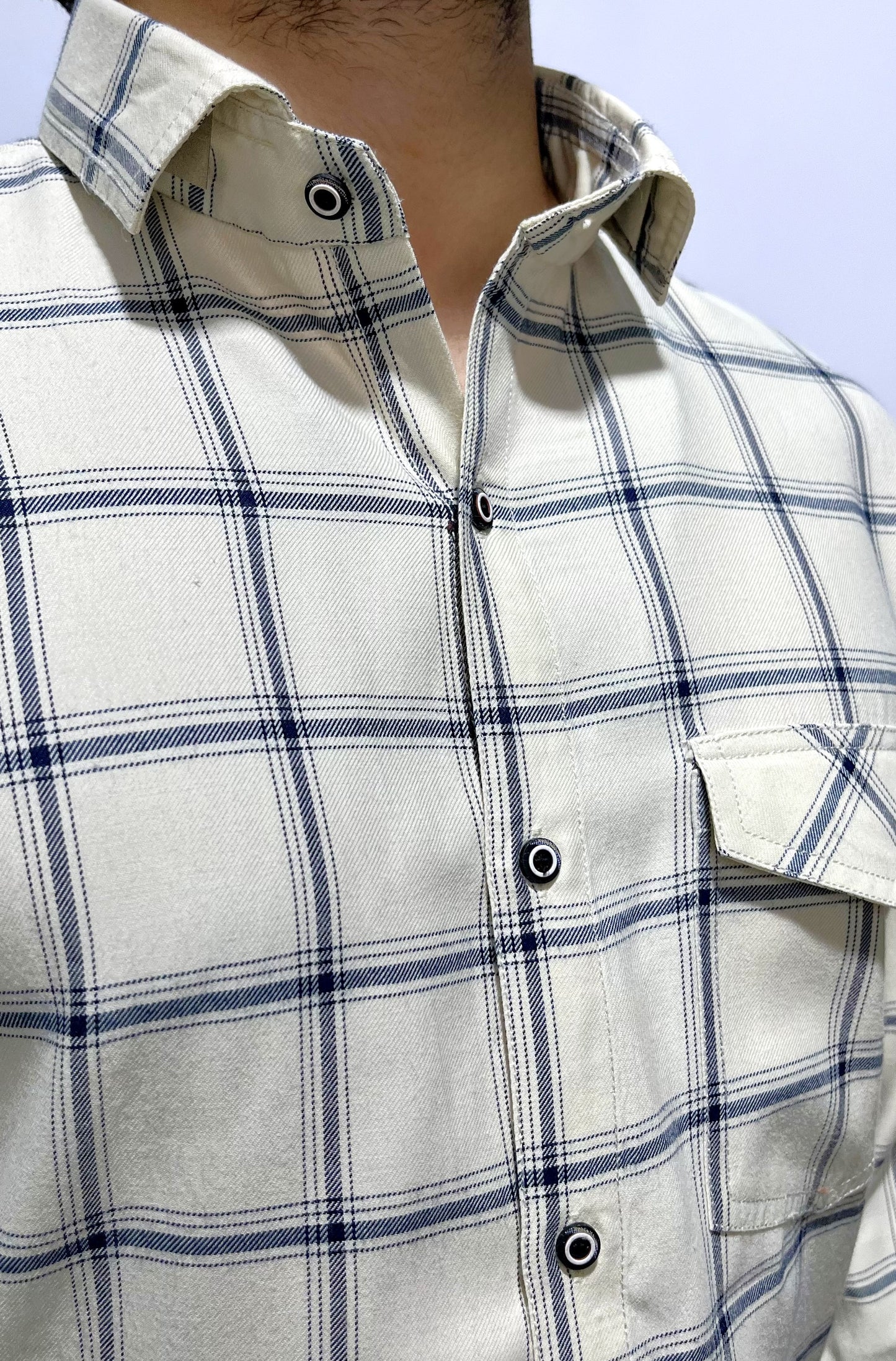 Poly Cotton Chex Shirt #41329
