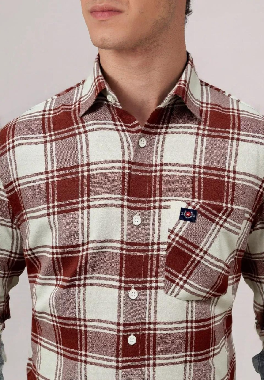 Cotton Chex Shirt #41279