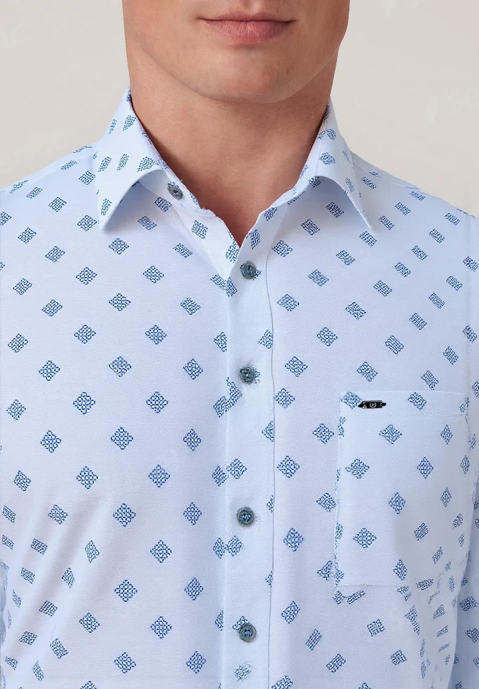 Cotton Printed Shirt #11962