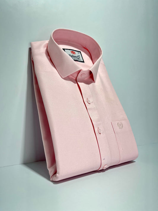 Solid Oxford Cotton Fabric Shirt #21355/1