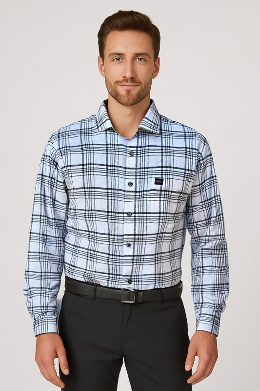 100% Cotton Chex Shirt #41924
