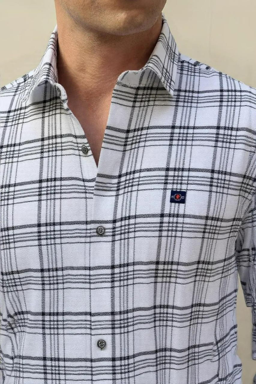100% Cotton Chex Shirt #41924