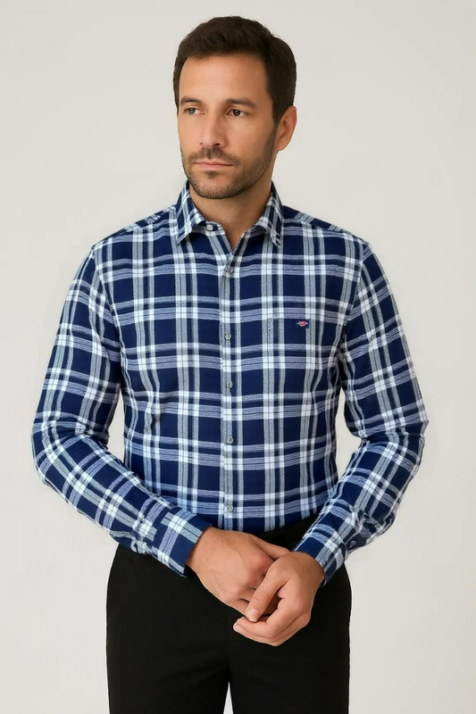 Cotton Chex Shirt #41890