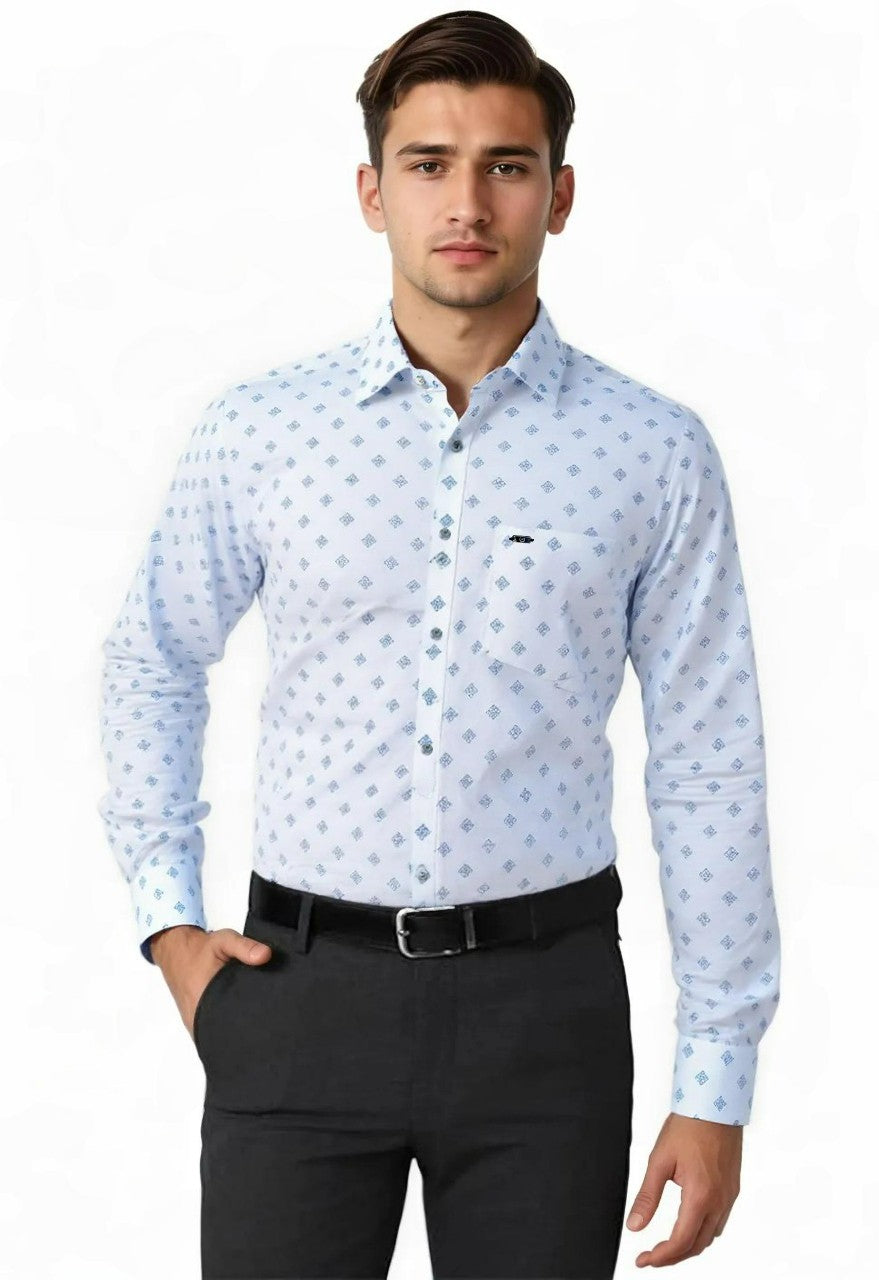 Cotton Printed Shirt #11962