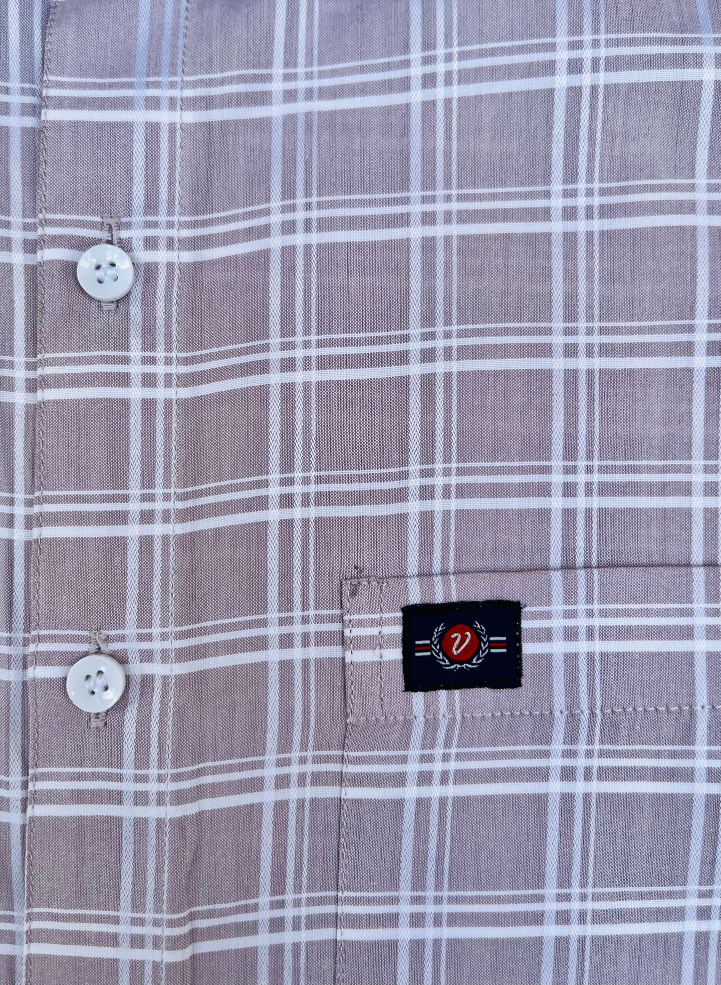 Poly-cotton Chex Shirt #41801