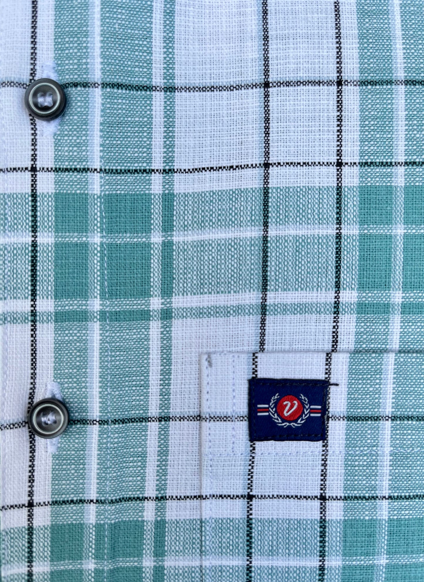 Cotton Chex Shirt #41973