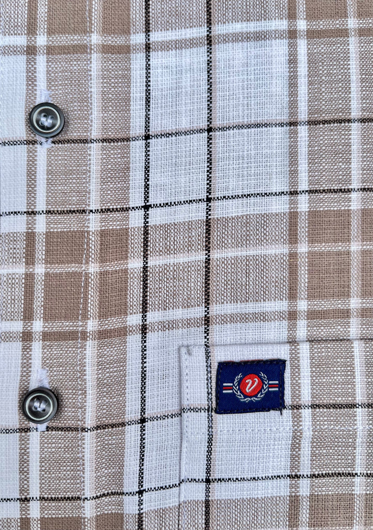 Cotton Chex Shirt #41973
