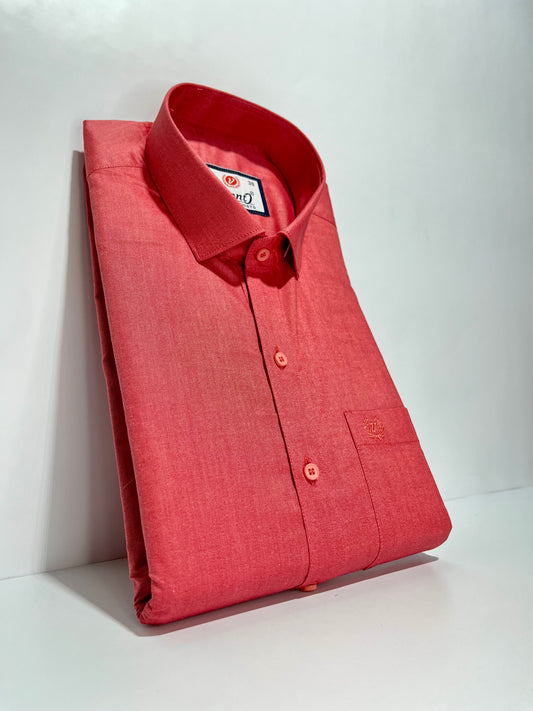 Cotton Filafil Solid Shirt #2637/6