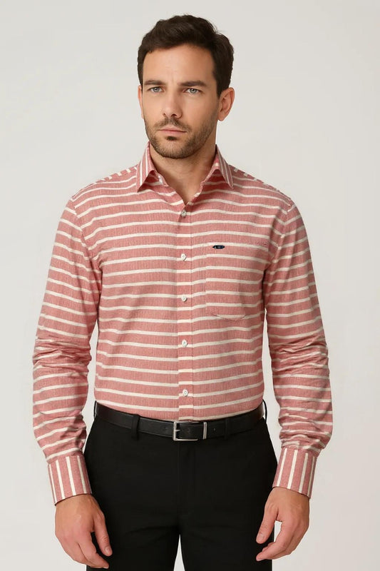 Cotton Striped Shirt #51430