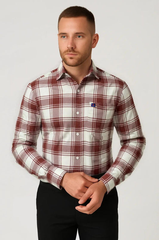 Cotton Chex Shirt #41279